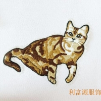 特種混合繡、毛巾繡、毛巾繡花章、貼布毛巾繡、毛線繡花
